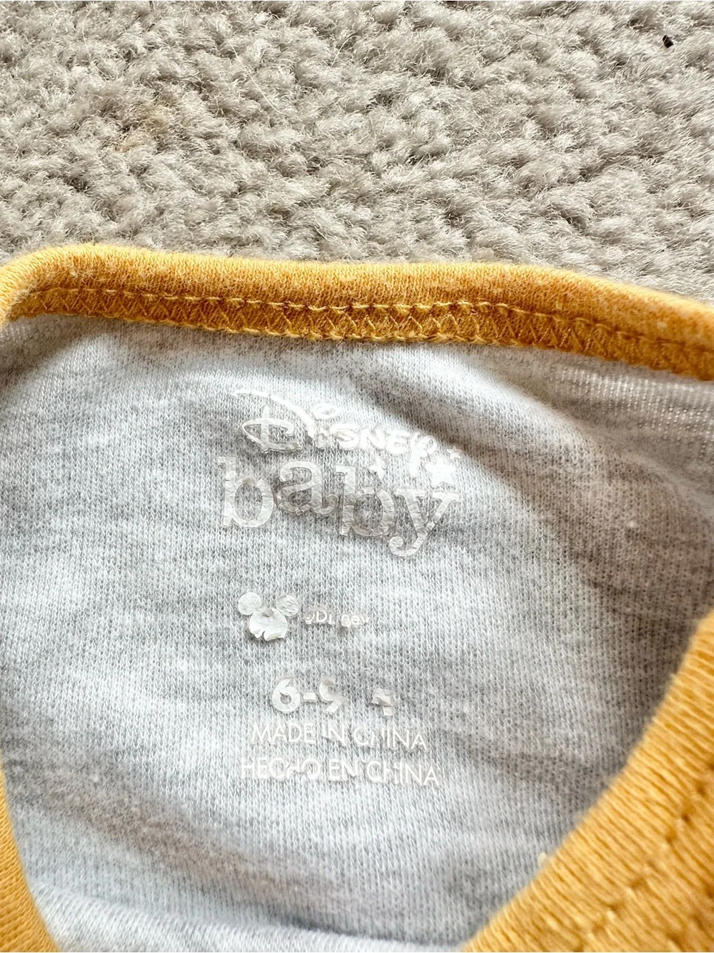 Mixed brands 6 piece baby girl 3 outfit lot Size: 6-9 months